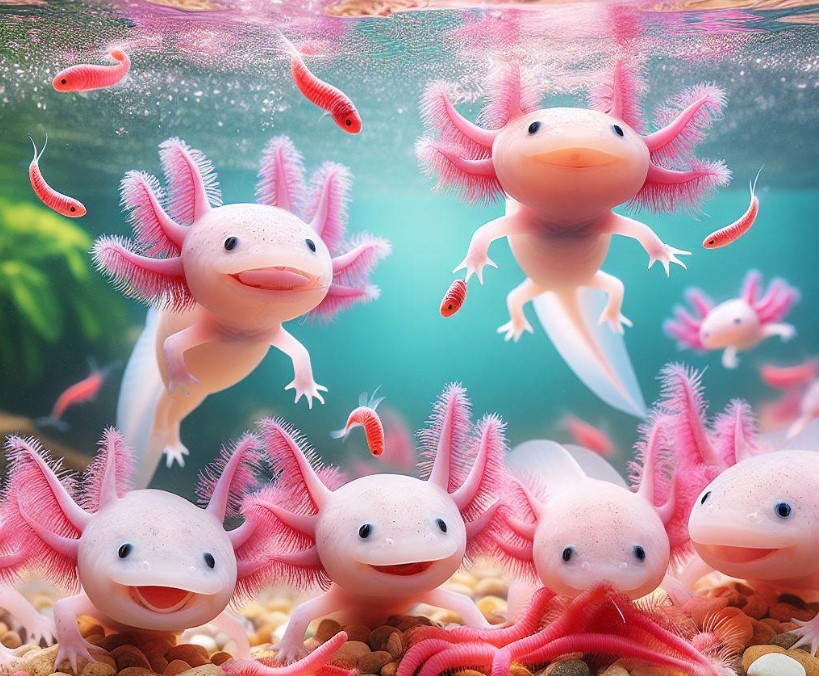 Can Axolotls Eat Red Worms? Everything You Need To Know