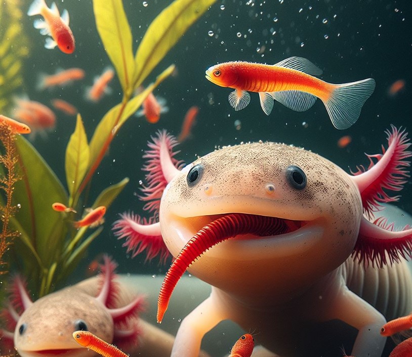 Can Axolotls Eat Red Wigglers? Quick Answer