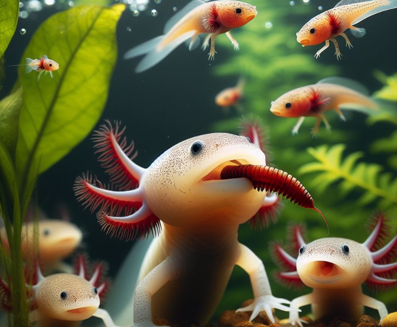 Can Axolotls Eat Red Wigglers? Quick Answer